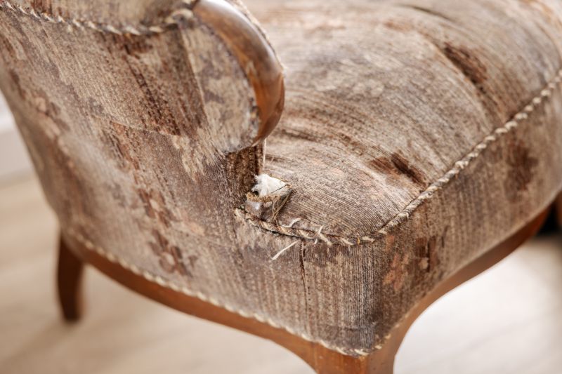 Chair Fabric Repair detail