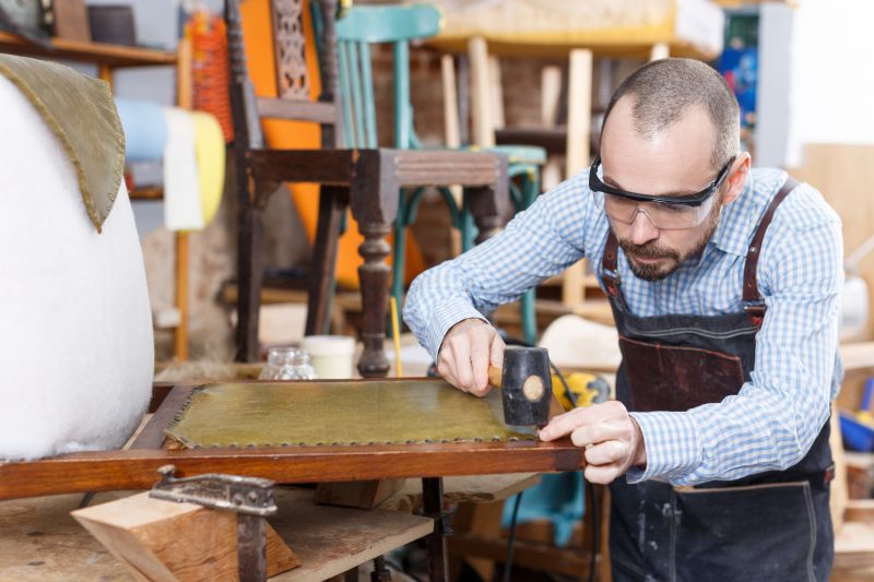 Furniture Reupholstering detail