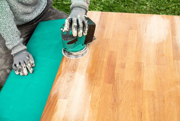 Kitchen Table Refinishing in Barrington